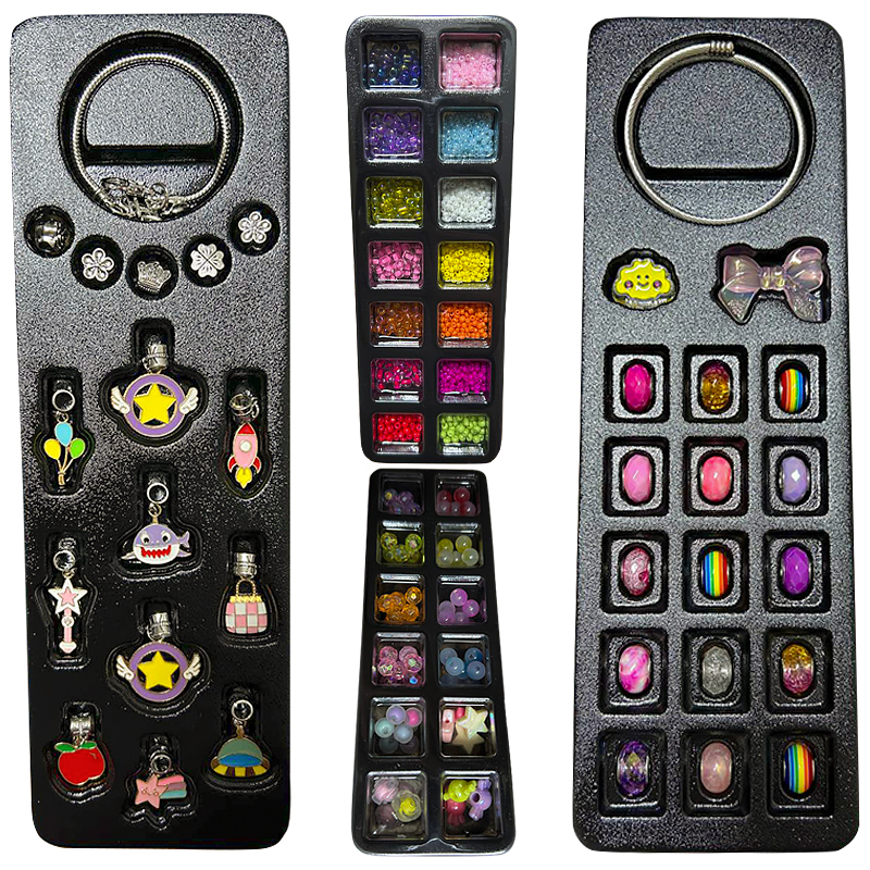 Детский набор для рукоделия 104-DIY создания украшений ожерелье бусы браслет развивающий