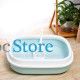 Туалет лоток для кошек с лопаткой Taotaopets 225501 46*38*13 см Blue