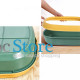 Туалет лоток для кошек с лопаткой Taotaopets 225501 46*38*13 см Green