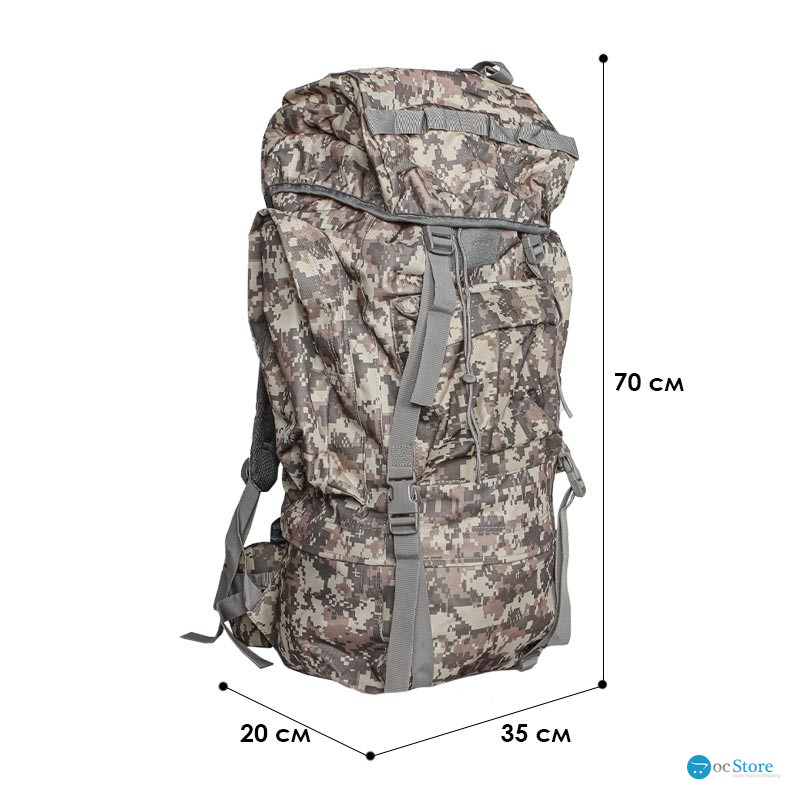 Рюкзак тактический AOKALI Outdoor A21 65L Camouflage ACU