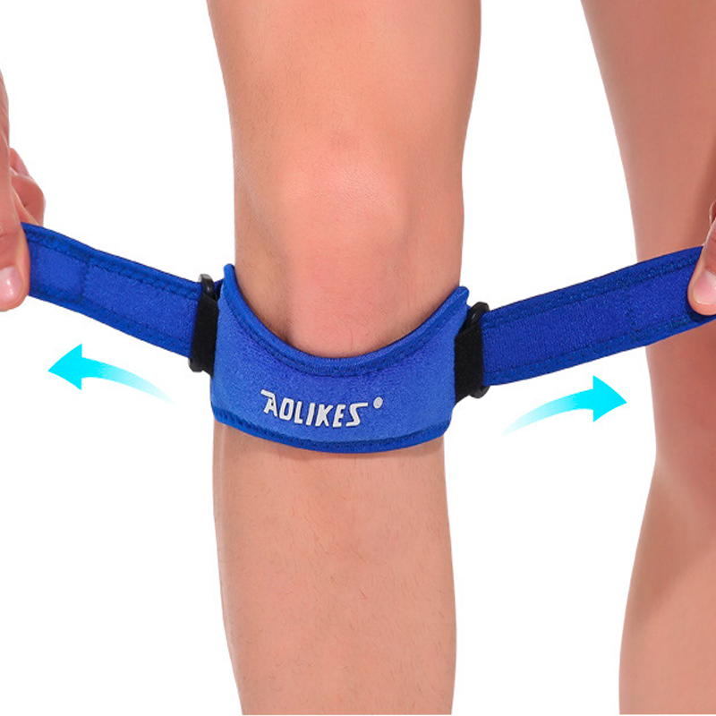 Фиксатор на коленную чашечку AOLIKES A-7919 Blue
