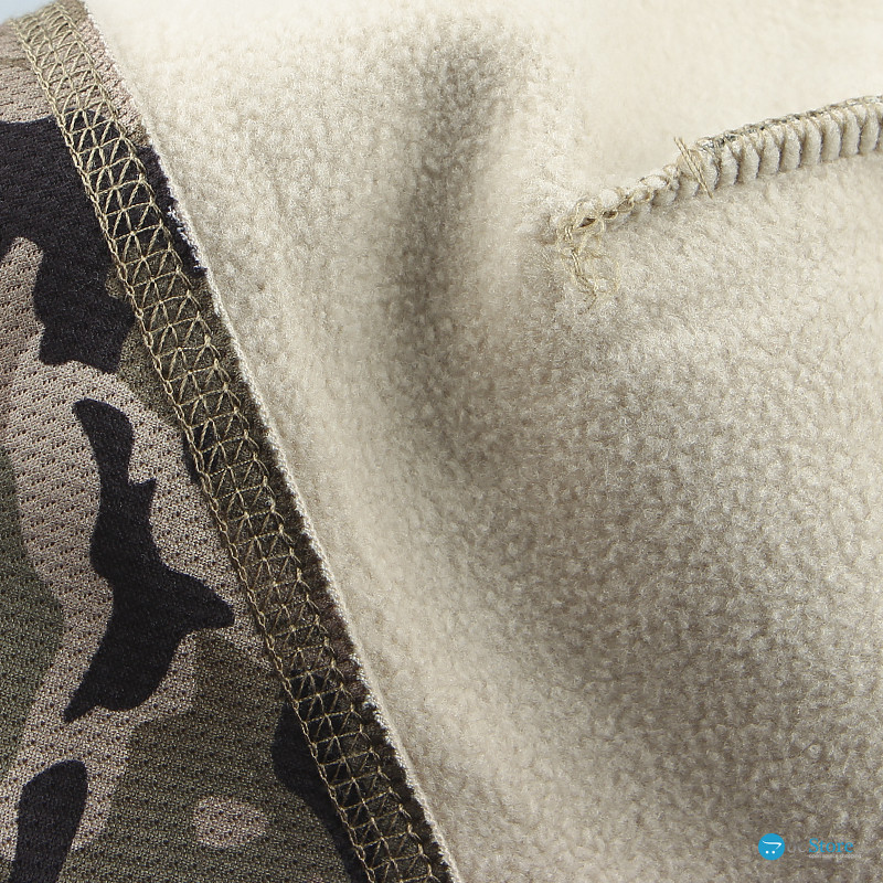 Комплект шапка-баф флисовая JY-139 Camouflage CP