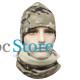 Комплект шапка-баф флисовая JY-139 Camouflage CP