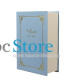 Шкатулка книга Casegrace SP-01115 органайзер для хранения ювелирных изделий Blue