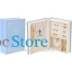 Шкатулка книга Casegrace SP-01115 органайзер для хранения ювелирных изделий Blue
