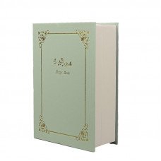 Шкатулка книга Casegrace SP-01115 органайзер для хранения ювелирных изделий Green