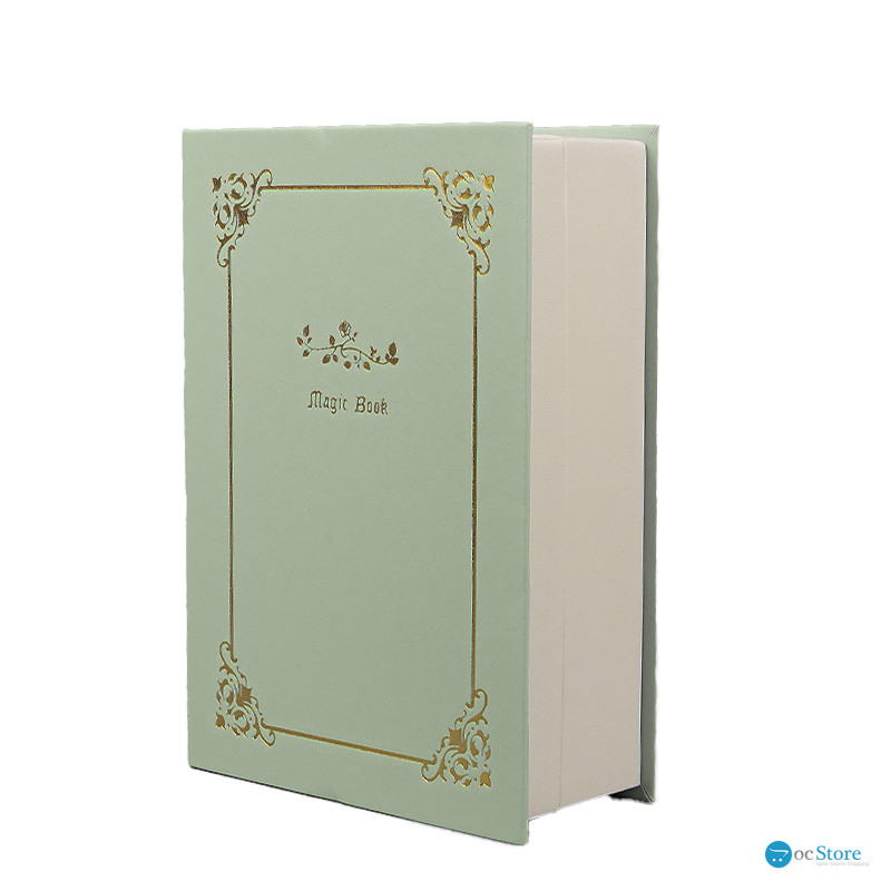 Шкатулка книга Casegrace SP-01115 органайзер для хранения ювелирных изделий Green