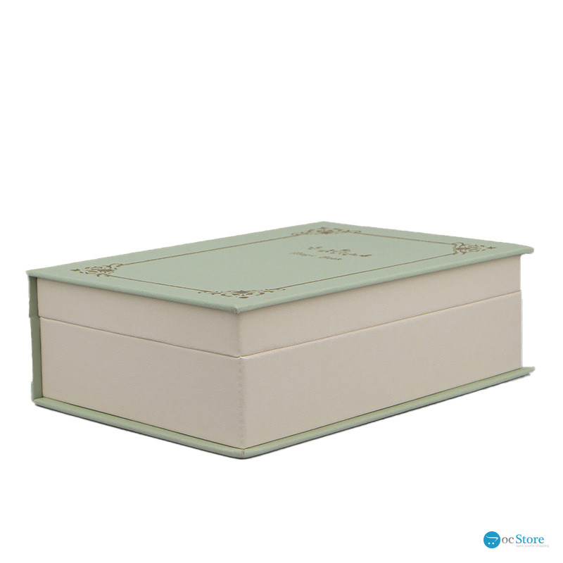Шкатулка книга Casegrace SP-01115 органайзер для хранения ювелирных изделий Green