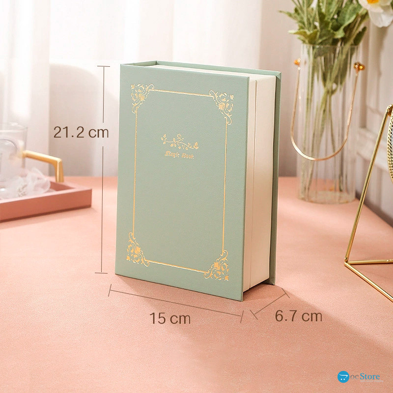 Шкатулка книга Casegrace SP-01115 органайзер для хранения ювелирных изделий Green