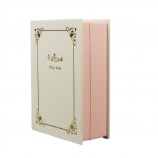 Шкатулка книга Casegrace SP-01115 органайзер для хранения ювелирных изделий White