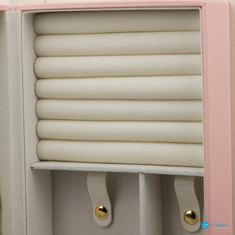 Шкатулка книга Casegrace SP-01115 органайзер для хранения ювелирных изделий White