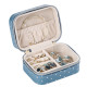 Шкатулка Casegrace SP-01304-B для украшений и ювелирных изделий портативная с молнией Blue