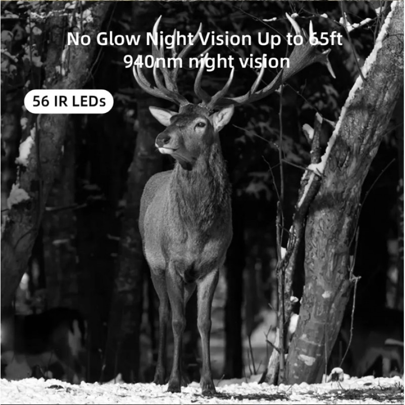 Фотопастка HC940 LTE PRO з передачею даних, APP/4G відео 4К, фото 30МР