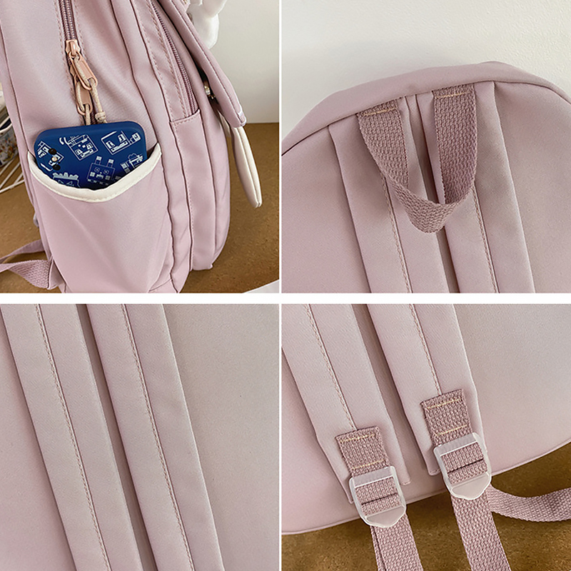 Рюкзак подростковый 21727 Зайка 20L Pink