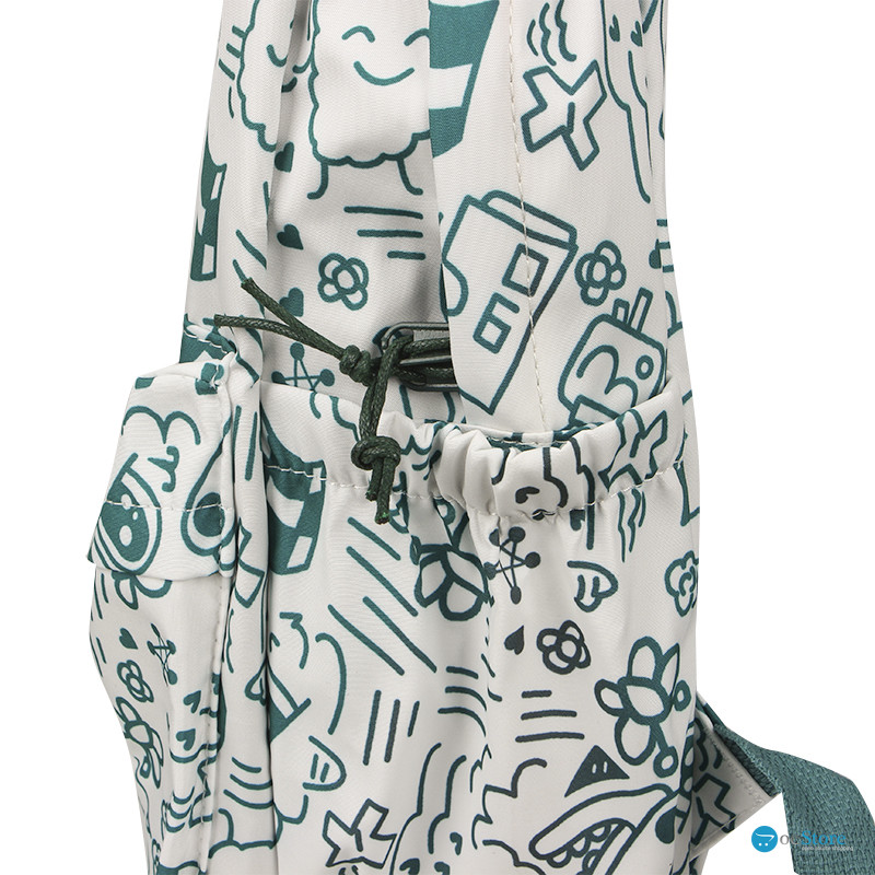 Рюкзак подростковый 5154 с рисунками 20-35 л Green