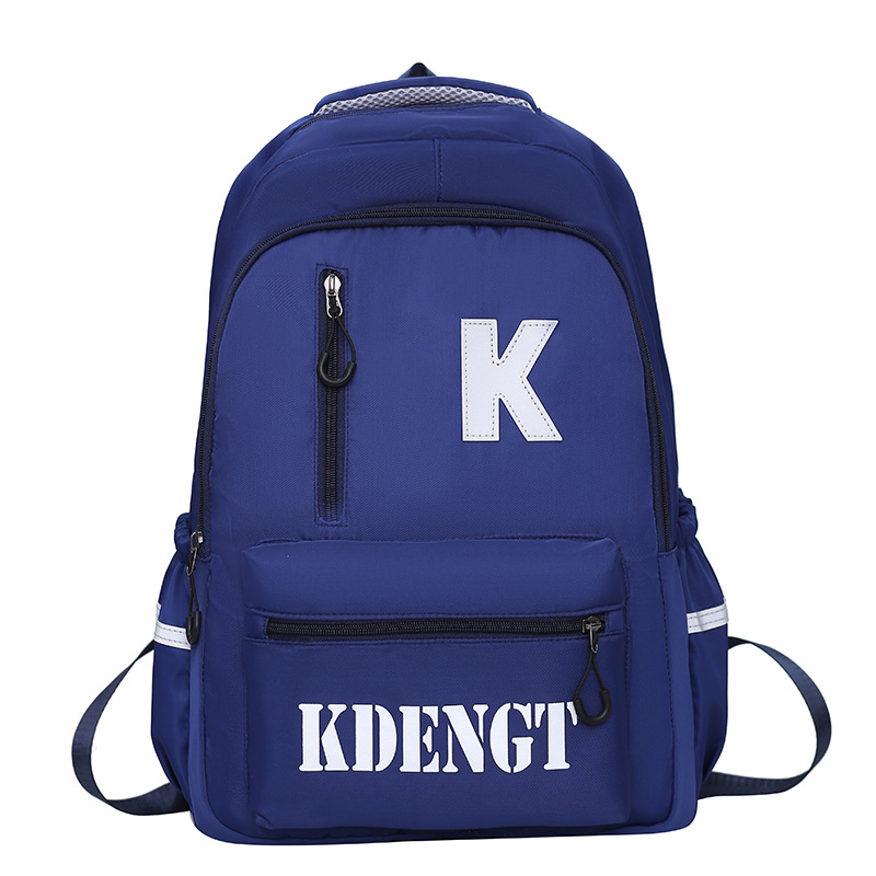 Рюкзак подростковый 5504 для ноутбука 14" водонепроницаемый 2 отделения 20-35 л Blue