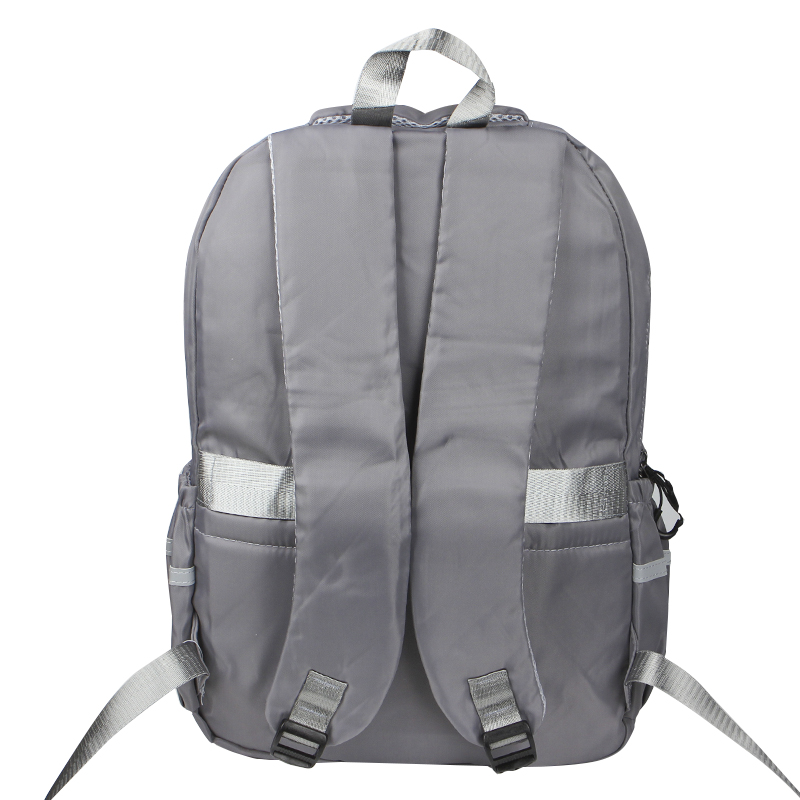 Рюкзак подростковый 5504 для ноутбука 14" водонепроницаемый 2 отделения 20-35 л Gray