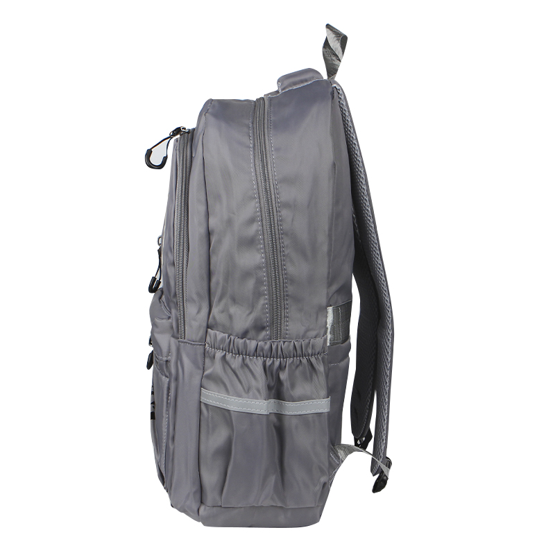 Рюкзак подростковый 5504 для ноутбука 14" водонепроницаемый 2 отделения 20-35 л Gray