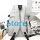 Рюкзак подростковый 901229 с брелком 20-35L школьный White
