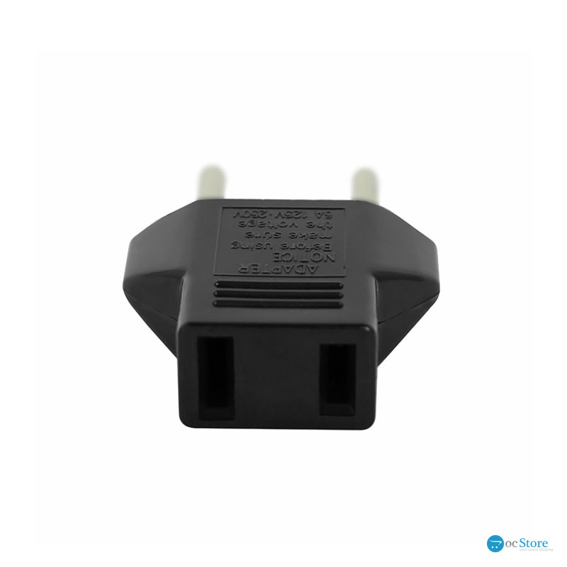 Переходник сетевой Tefal US to EU 220В Black