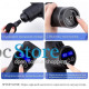 Перкусійний ударний масажер Rlaxyoo S3 Massage Gun  (12 насадок) 30 режимів (Карбон)