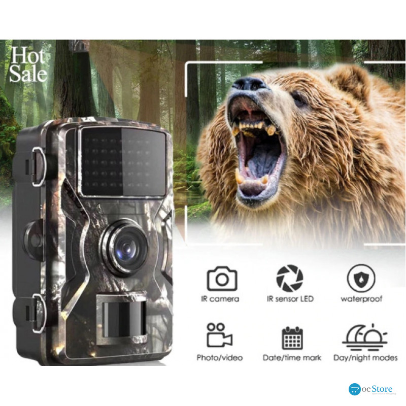 Фотопастка Suntekcam DL-100 (12 Мп, 2" дисплей), захист IP66. Камера з датчиком руху та нічною зйомкою.