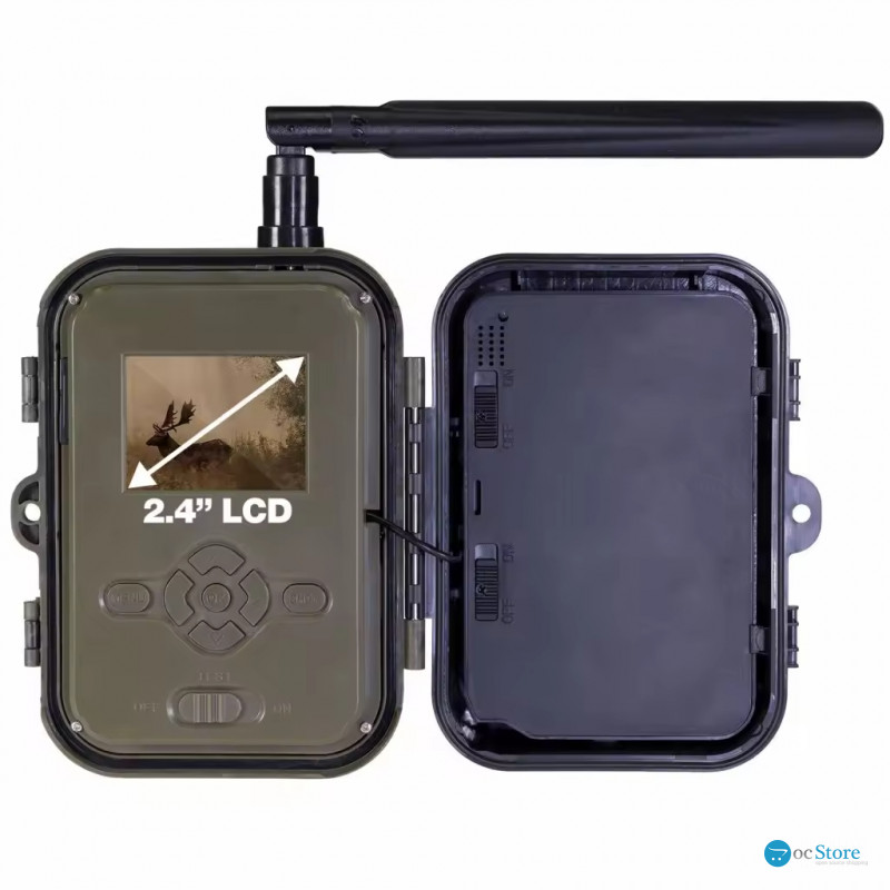 Фотопастка Suntek HC-940M-LI: нічна зйомка, GSM-модуль, датчик руху, захист IP65, дистанція 25 м