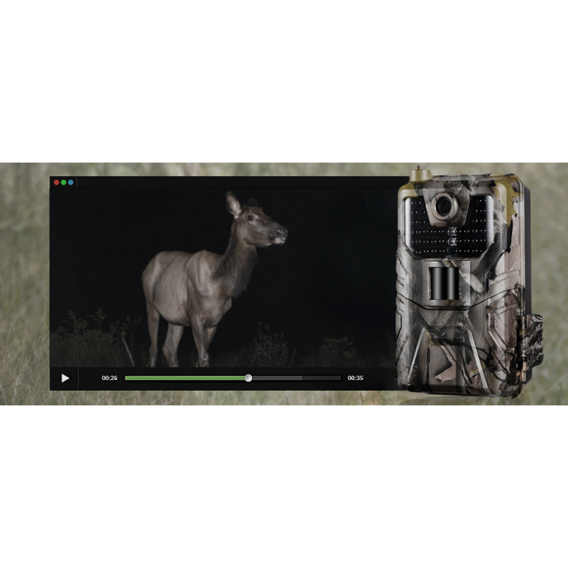 Фотопастка Suntek HC 900M з GSM модулем G2/G3/G4, нічною зйомкою та датчиком руху.