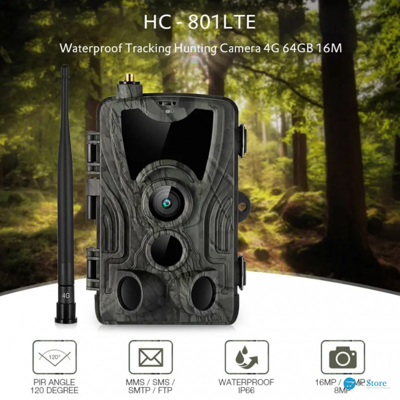 Фотопастка Suntek WiFi 801 Pro - Камера для спостереження з WiFi