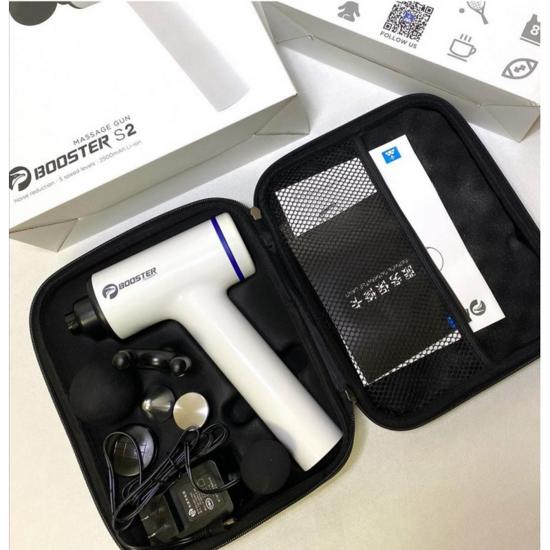 Масажний пістолет для тригерних точок Booster S2, модель 2024 року