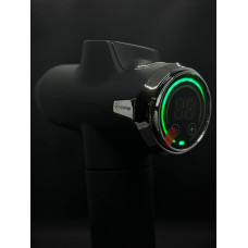 Професійний ударний перкусійний масажер Booster Fusion Black Pro – чорний, для масажу тіла.