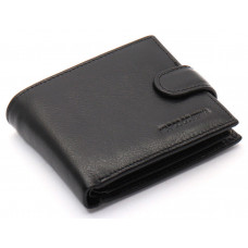 Чорне класичне портмоне з натуральної шкіри Marco Coverna MC-2003Н-1