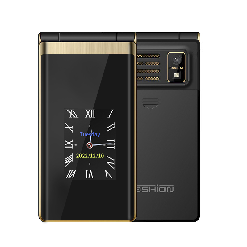 Телефон Tkexun M1 (Yeemi M1) gold. Dual display