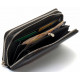 Чорний чоловічий гаманець-клатч на дві блискавки з натуральної шкіри Marco Coverna MC-801