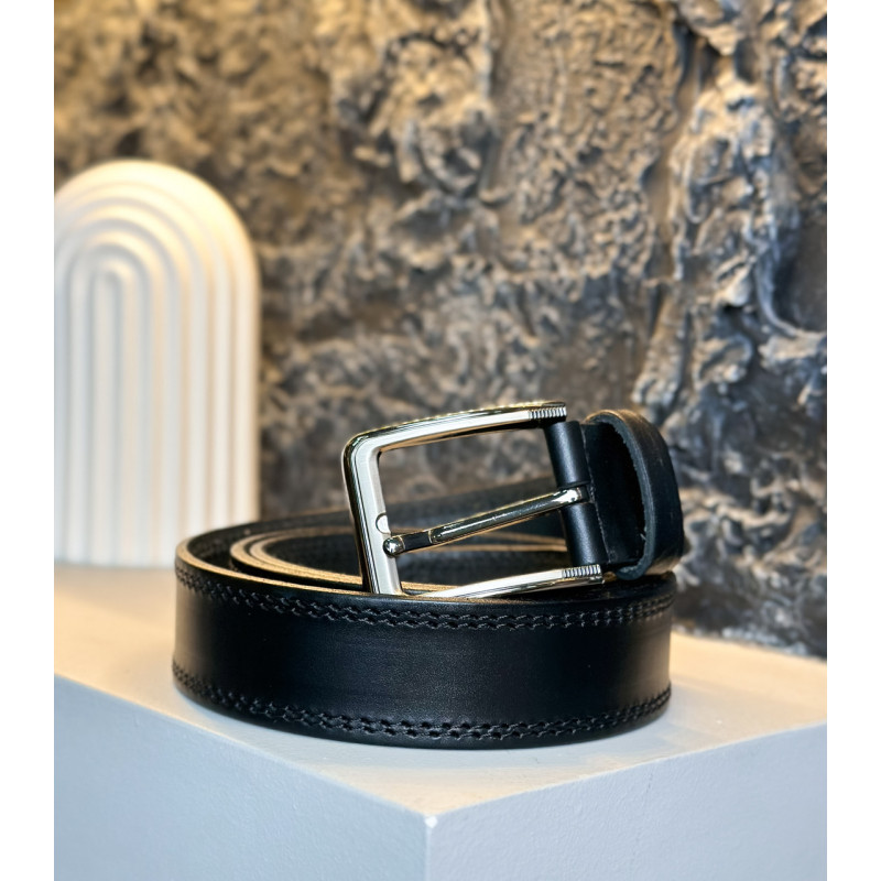 Чоловічий шкіряний ремінь