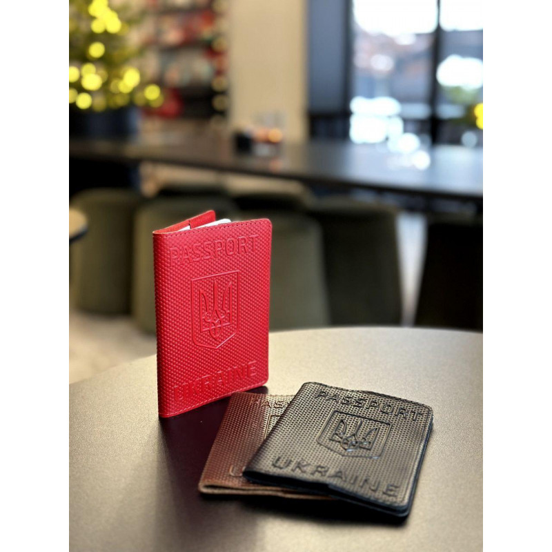 Стильні шкіряні обкладинки для паспорту