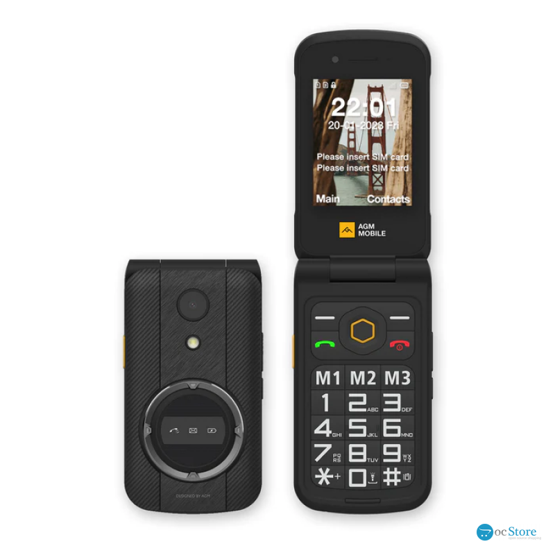 Телефон AGM M8 Flip Russian keyboard