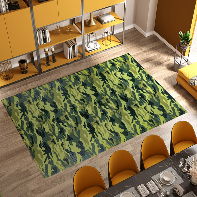 Камуфляжний килимок 200х150х1см "Мілітарі" (236) SW-00000156