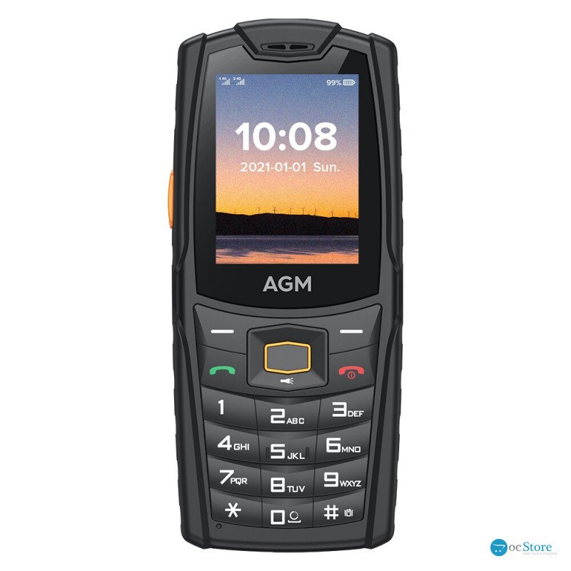 Телефон AGM M6 black Russian keyboard