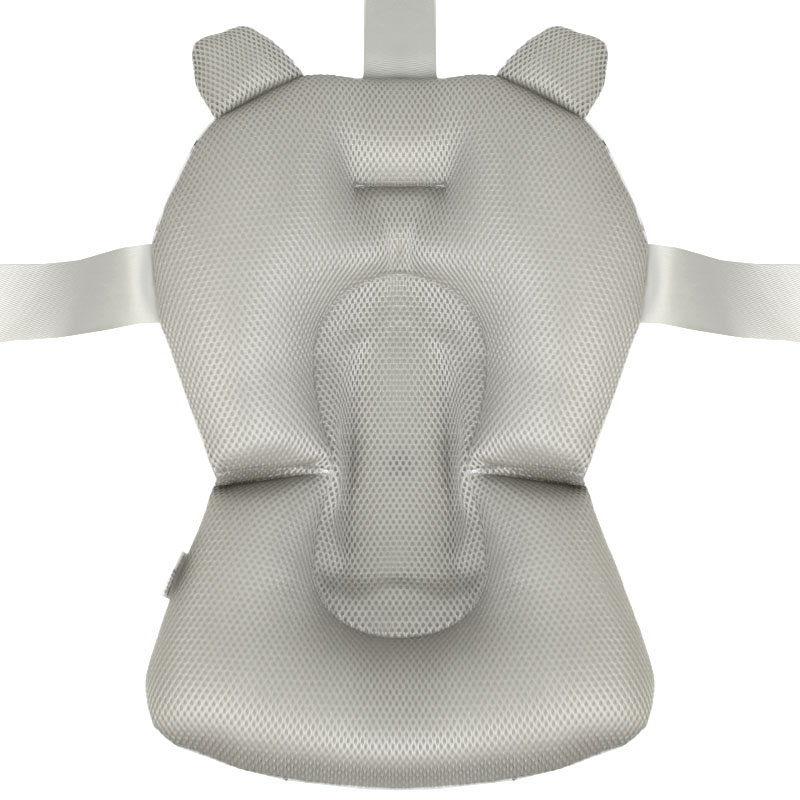 Матрасик коврик для ребенка в ванночку с креплениями Bestbaby 330P Blue Stars