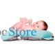 Матрасик коврик для ребенка в ванночку с креплениями Bestbaby 340 Blue Bears