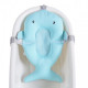 Матрасик коврик для ребенка в ванночку с креплениями Bestbaby 340 Blue Shark