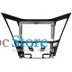 Переходная рамка Hyundai Sonata 2009-2014 (HY 107N) 7068 9"  Black