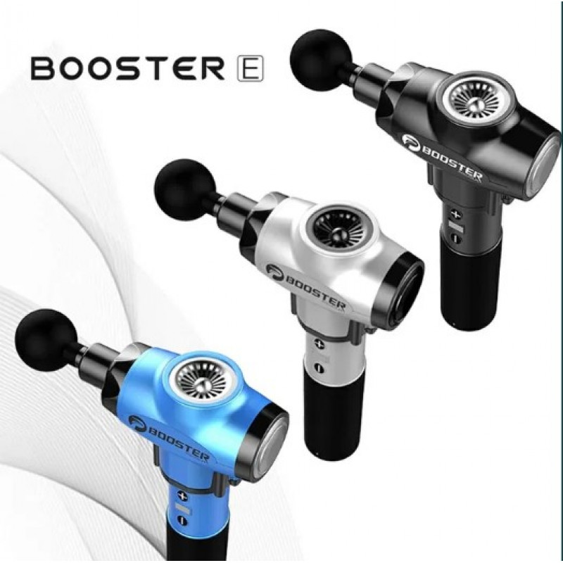 Професійний перкусійний масажер для м'язів Booster E (24V), ударний пістолет зі сталевим корпусом