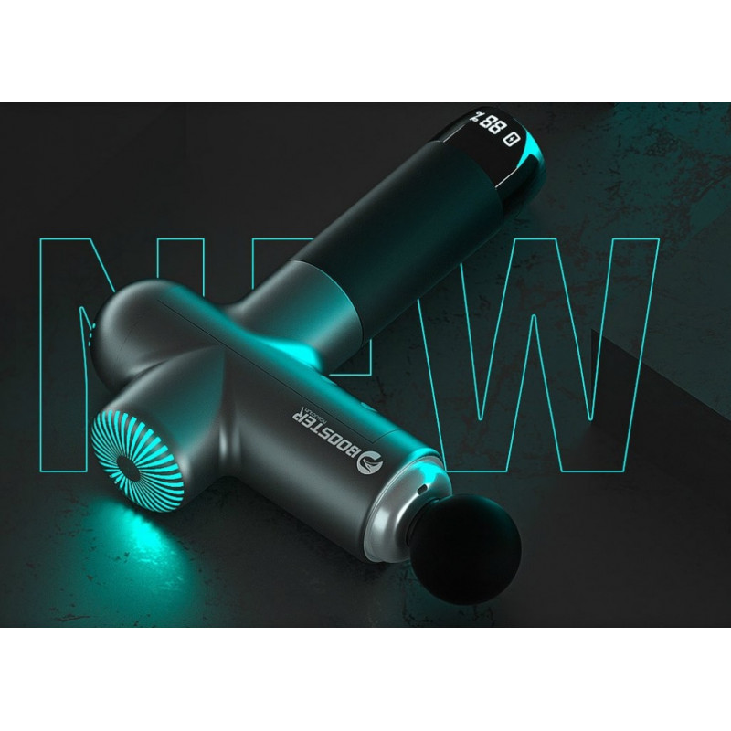 Професійний перкусійний масажер Booster Lightsaber (24V) — Ударний масажер для тіла