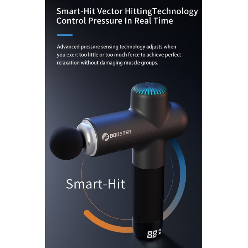 Професійний перкусійний масажер Booster Lightsaber (24V) — Ударний масажер для тіла