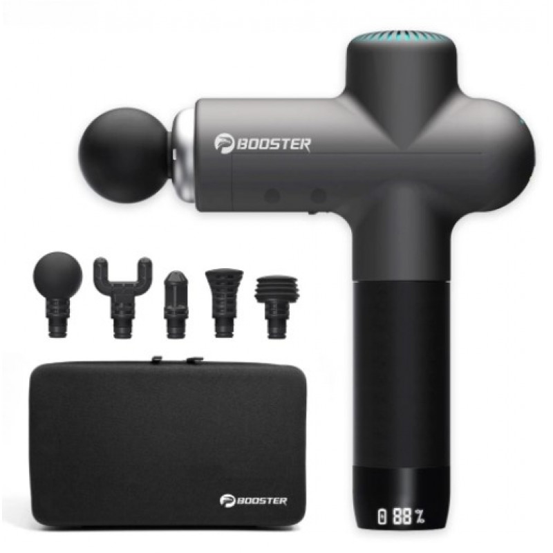 Професійний ударний масажер Booster Lightsaber (24V) для тіла – ефективний пристрій для відновлення та розслаблення м'язів.