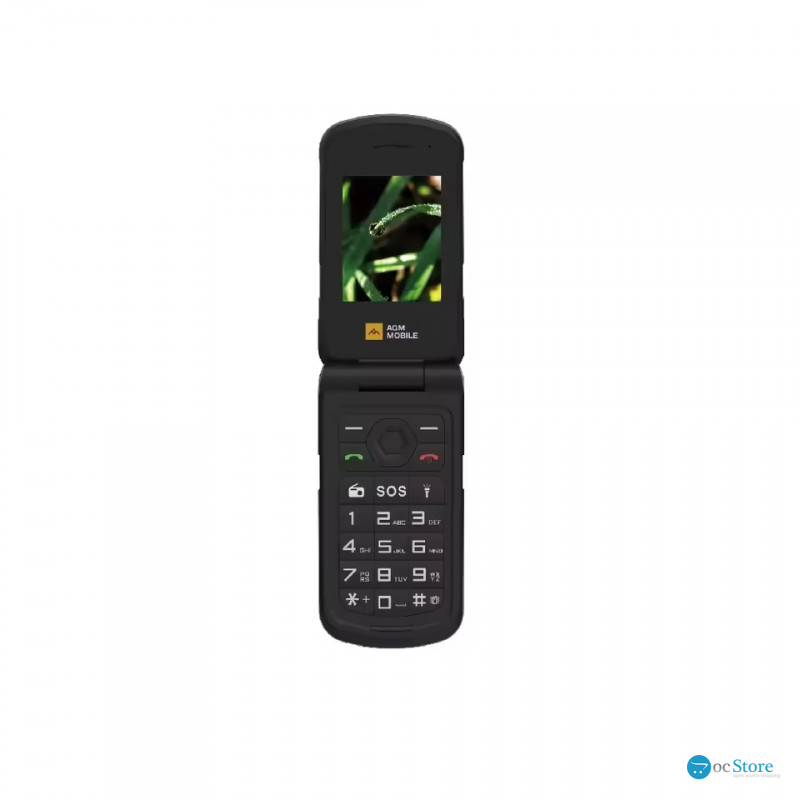 Телефон AGM M10 black 4G Russian keyboard