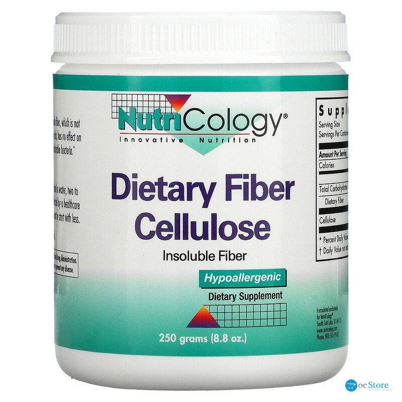 Волокно натуральне, Fiber, Nutricology, 250 г