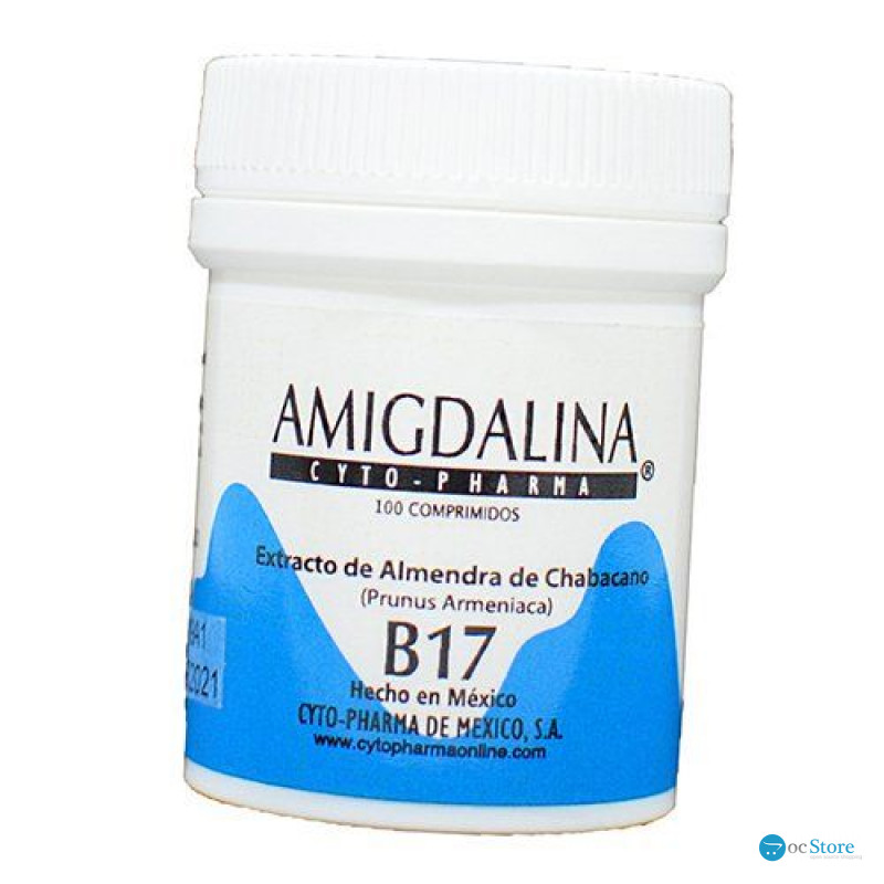 Вітамін B17, Amygdalina, Cyto Pharma, 100 мг, 100 таблеток